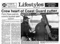 Crew heart of Coast Guard Cutter Point Race